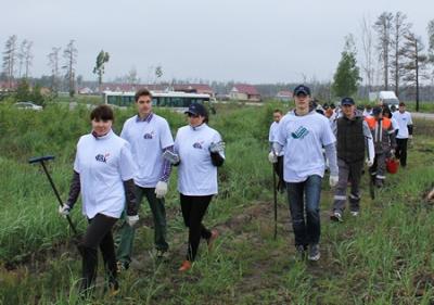 Завершилась лесовосстановительная акция рязанской НПК «Зелёный май» 