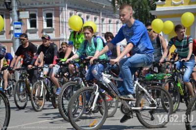 Из-за велопарада в Рязани временно закроют движение транспорта