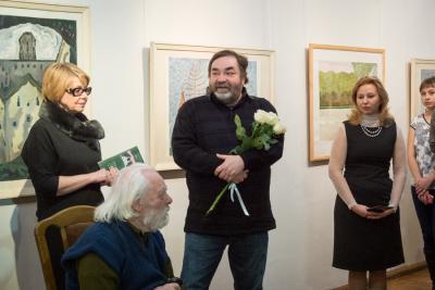 В Рязанском художественном музее открылась юбилейная выставка Юрия Кузнецова
