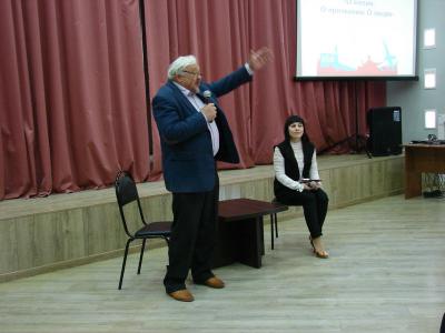 В рязанской школе №73 состоялся «Актуальный диалог» с Валерием Шадским