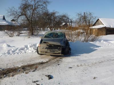 ВАЗ-2114 угодил под автокран «Урал» близ Спас-Клепиков