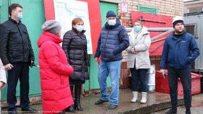 Елена Сорокина побывала на площадках строительства пристроек к детским садам в Рязани