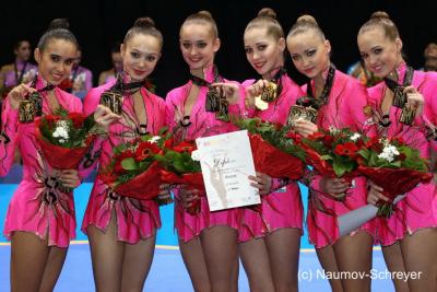 Рязанки на домашнем чемпионате мира по художественной гимнастике завоевали четыре награды