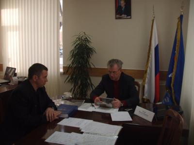 Николай Булаев принял граждан