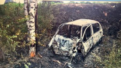 В Клепиковском районе Daweoo Matiz врезался в дерево и сгорел, водитель погиб