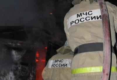 В Михайлове сгорел чердак строящегося дома