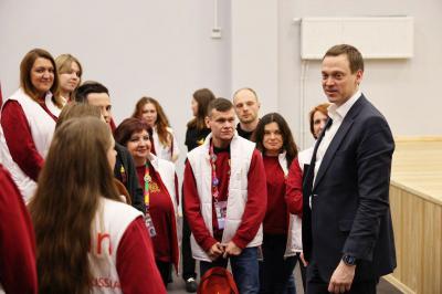Губернатор Павел Малков встретился с рязанскими участниками Всемирного фестиваля молодёжи
