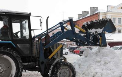 Коммунальщики убрали в Рязани почти 300 кубометров снега