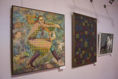 В музее истории молодёжного движения Рязани открылась выставка молодого живописца