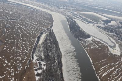 В Рязанской области провели авиаразведку паводковой ситуации