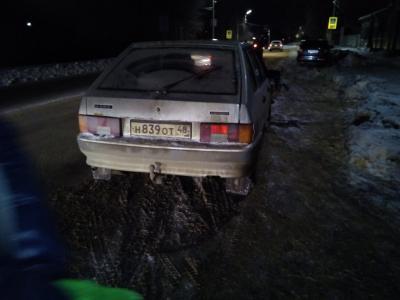 Липецкое авто протаранило две рязанские легковушки на Кремлёвском валу