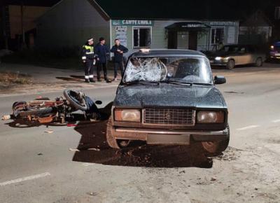 В Ряжске скончался водитель мопеда, сбитый легковушкой