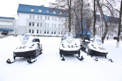 РНПК передала Окскому биосферному заповеднику три снегохода
