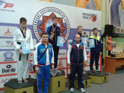 Три рязанца завоевали медали Всероссийских соревнований по тхэквондо «Патриот»