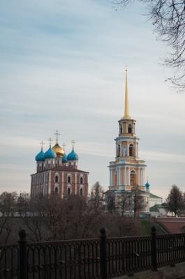 Колокольня Рязанского кремля освободилась от лесов