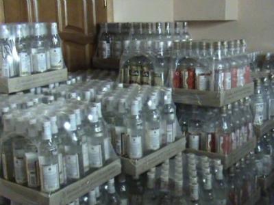 Рязанские полицейские изъяли более 200 литров незаконного алкоголя