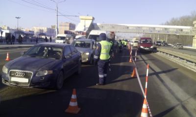 На Московском шоссе Рязани гаишники массово останавливали автомобили