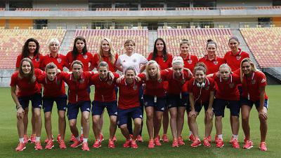 Анна Беломытцева в составе женской футбольной сборной России завоевала бронзу турнира в Бразилии