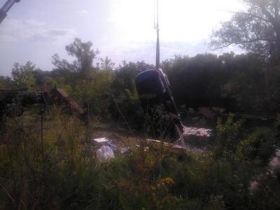 Появились фото с места трагедии под Ряжском, где в автомобиле утонули два рыбака