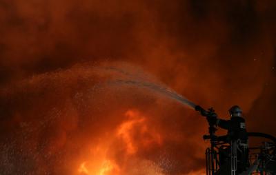 В Рязани загорелось здание Академии ФСИН