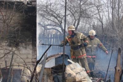 В Рыбновском районе огонь повредил жилой дом