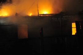 Ряжский район утратил жилой дом в результате пожара
