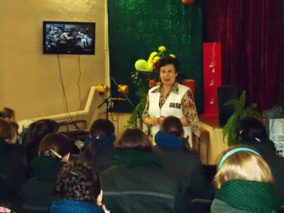 Льговскую колонию посетили волонтёры Рязанского педколледжа