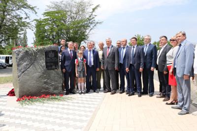 В Крыму установили памятный знак в честь погибших воинов-рязанцев