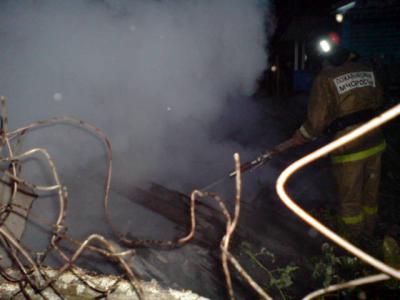 На пожаре в Рязанской области пострадал человек
