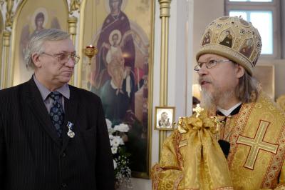 Митрополит Рязанский и Михайловский Марк наградил главного архитектора области