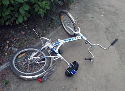 На улице Черновицкая «семёрка» сбила юного велосипедиста