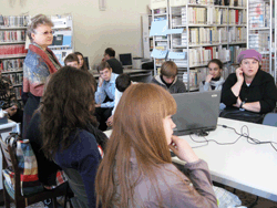 Учащиеся из Германии побывали в Рязанской областной библиотеке имени М.Горького