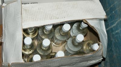 В Рязани и области полиция изъяла более 400 литров незаконного алкоголя