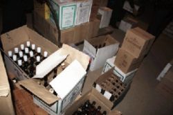 Стражи порядка изымают незаконный алкоголь в Рязани