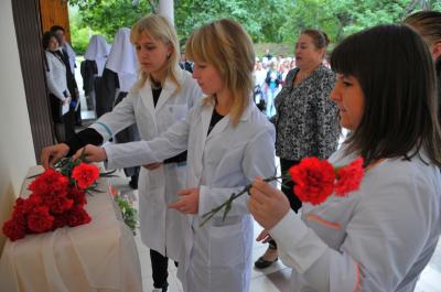 В честь 100-летия со дня образования на стене Рязанского медико-социального колледжа появились две мемориальные доски