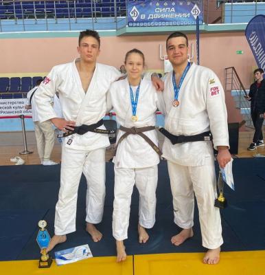 Рязанские дзюдоисты завоевали четыре медали Всероссийского турнира «Динамо»