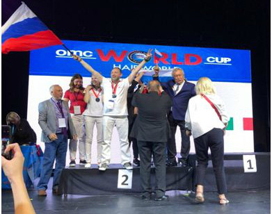 Рязанский стилист в составе сборной взял серебро чемпионата мира по парикмахерскому искусству