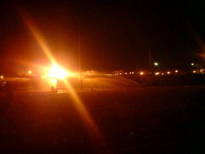 В Рязани загорелась цистерна со сжиженным газом
