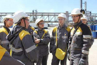 Рязанская НПК проводит летний практикум для будущих нефтехимиков