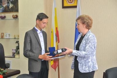 Школьник из Пителинского района награждён знаком «Горячее сердце»