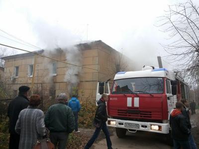 На пожаре в Рязани сгорела женщина