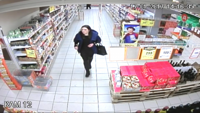 Полиция ищет девушку, укравшую в касимовском магазине несколько бутылок элитного алкоголя