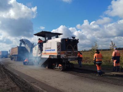 В Рязанской области начали чинить дороги, ремонт которых был запланирован на 2020 год