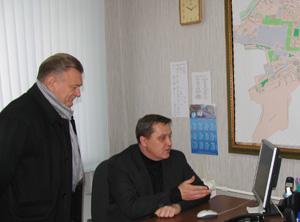 Олег Ковалёв побывал в оперативно-диспетчерском отделе администрации Рязани