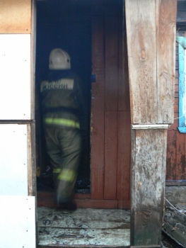 На пожаре в Шацком районе погибла пожилая женщина