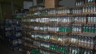 Полицейские обнаружили в Рязани склад фальсифицированного алкоголя