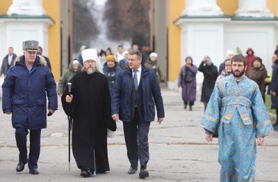 В Рязанском кремле прошёл общегородской молебен