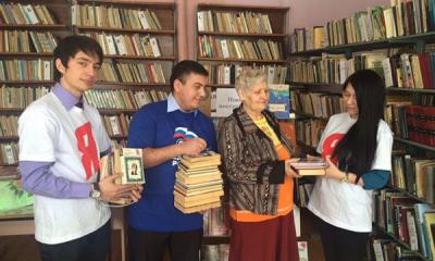 Юные читатели из рязанского села получили подарки
