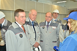 Замминистра финансов РФ посетил «Приокский завод цветных металлов»