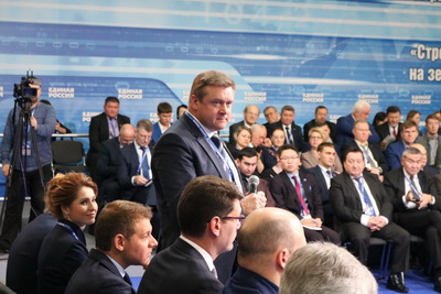 Николай Любимов вошёл в высший совет партии «Единая Россия»